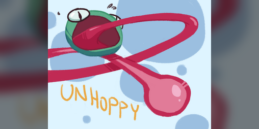 Cover image for unhoppy
