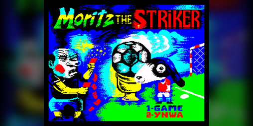 Cover image for MORITZ THE STRIKER (48K and 128K Version)