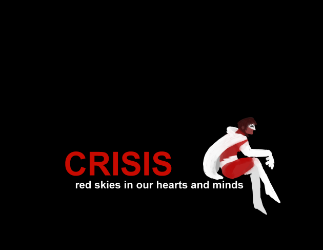 Cover image for crisis: red skies in our hearts and minds