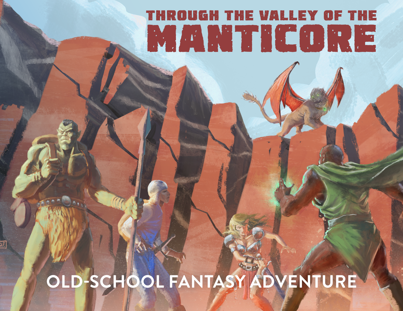 Cover image for Through the Valley of the Manticore