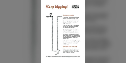 Cover image for Keep digging!