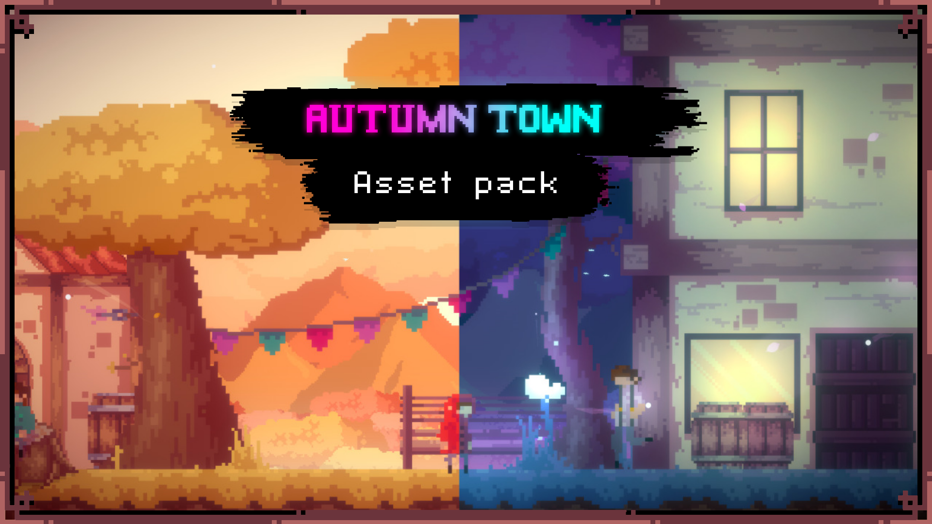 Autumn Town- 32x32 Asset Pack