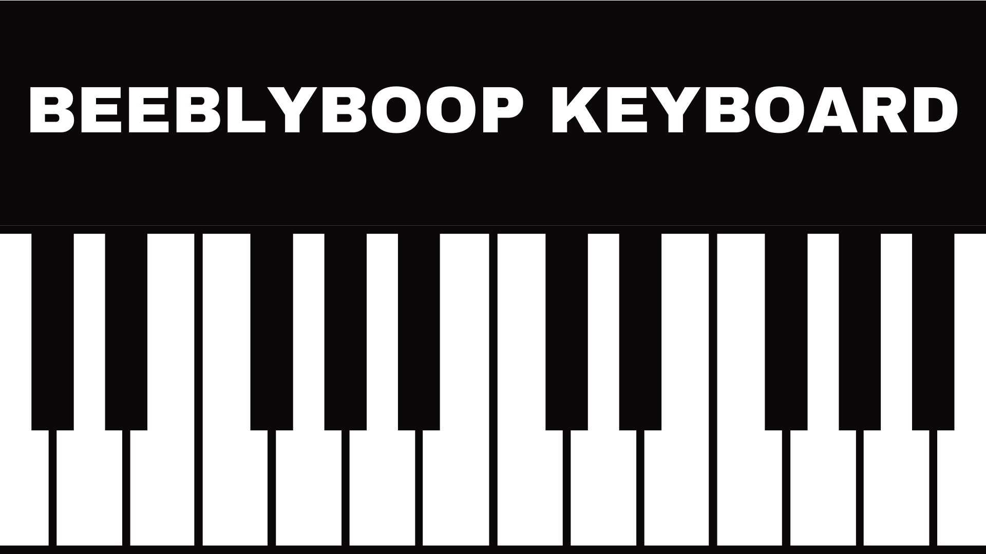 Beeblyboop Keyboard