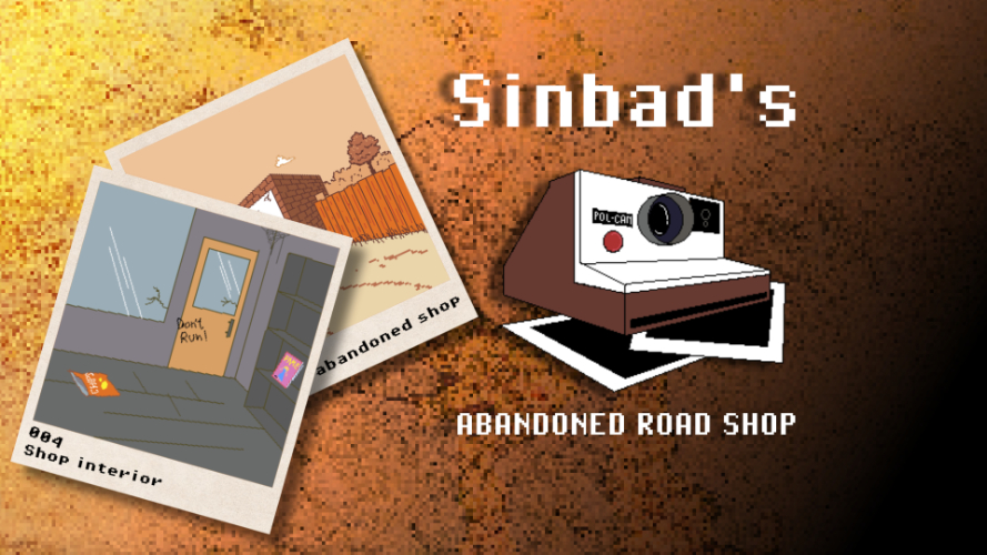 Cover image for Sinbads abandoned road shop
