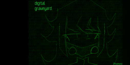 Cover image for Digital Graveyard