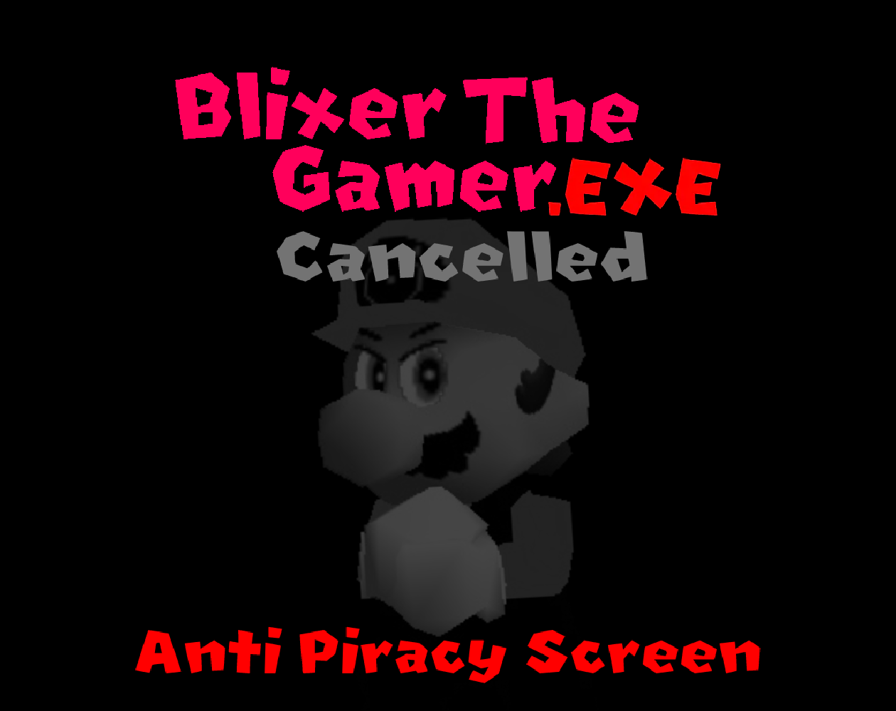 BlixerTheGamer.exe (Old Cancelled Game) Anti Piracy!