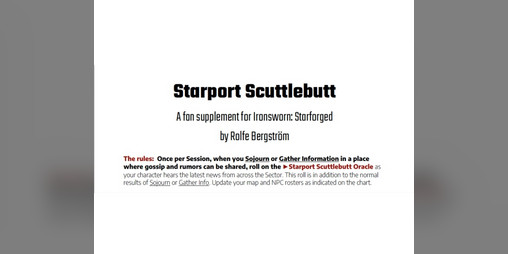 Cover image for Starport Scuttlebutt