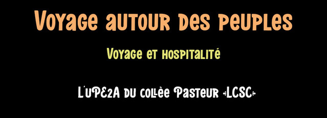 Sur les chemins de l'école - Hospitalité (UPE2A Pasteur)
