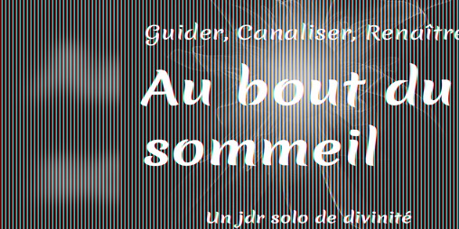 Cover image for Au bout du sommeil