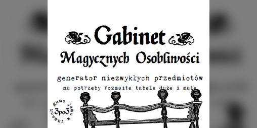 Cover image for Gabinet Magycznych Osobliwości (PL)