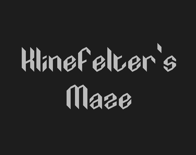Cover image for Klinefelter's Maze