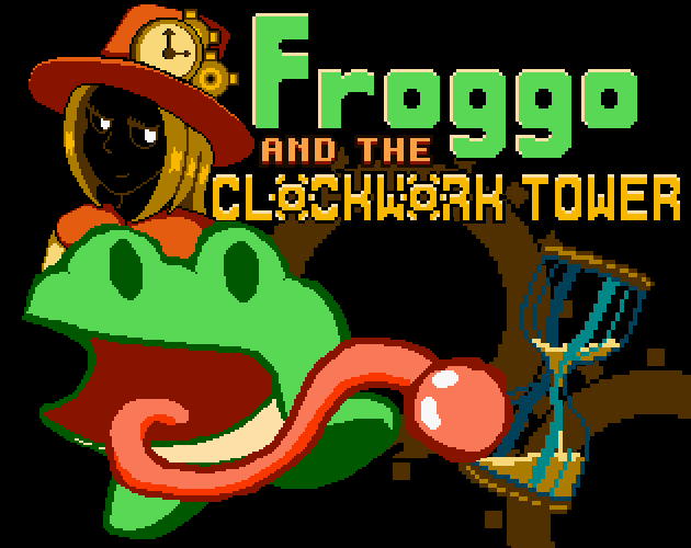 Cover image for Froggo and the Clockwork tower
