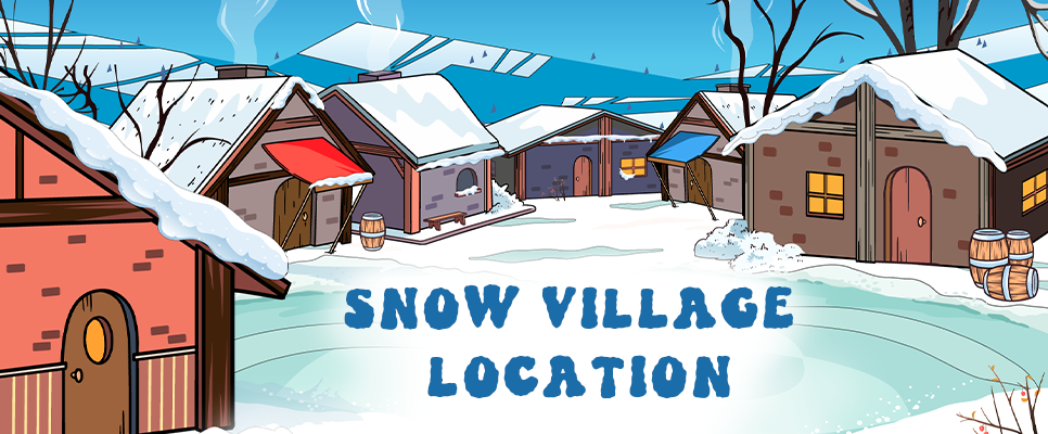 Snow Village location Background