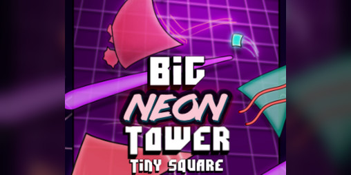 Big NEON Tower VS Tiny Square by EvilObjective