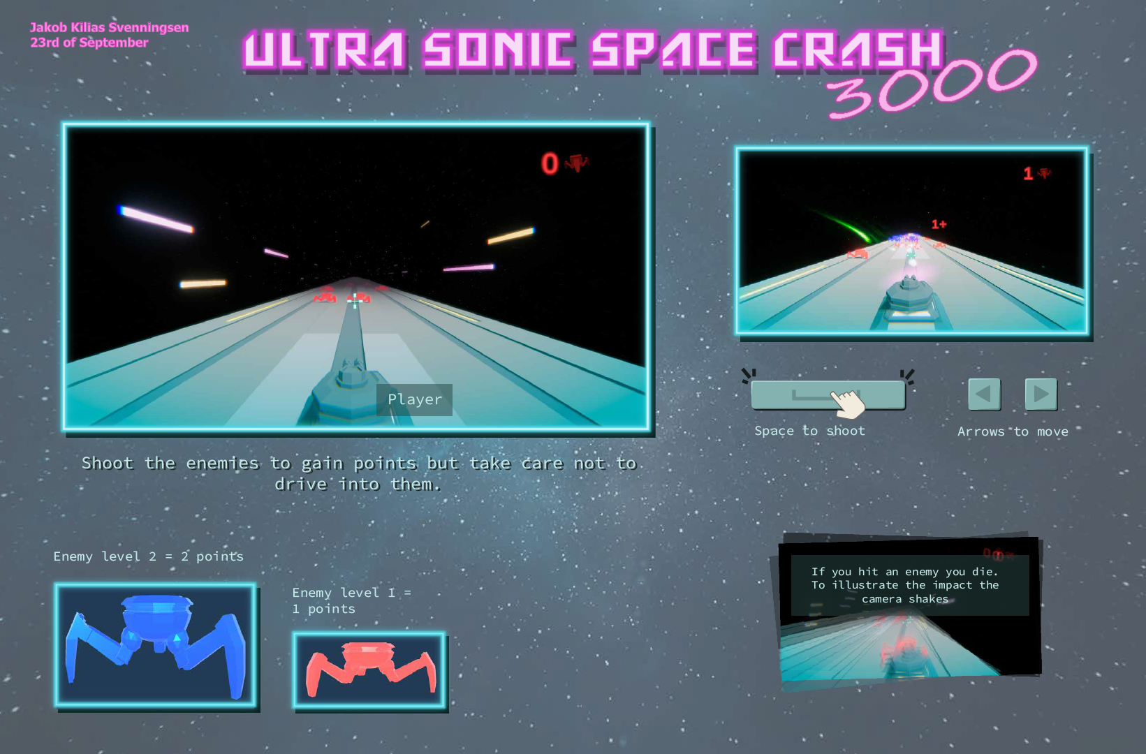 Ultra Sonic Space Crash 3000