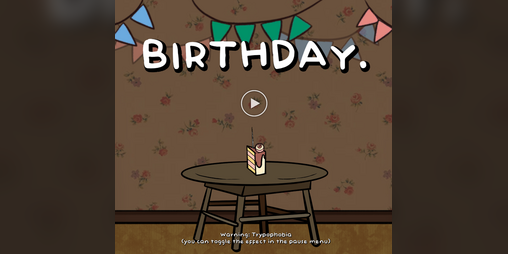 Cover image for Birthday.