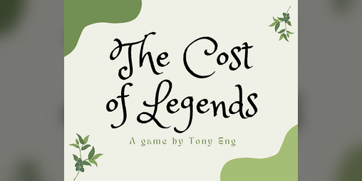 Cover image for The Cost of Legends