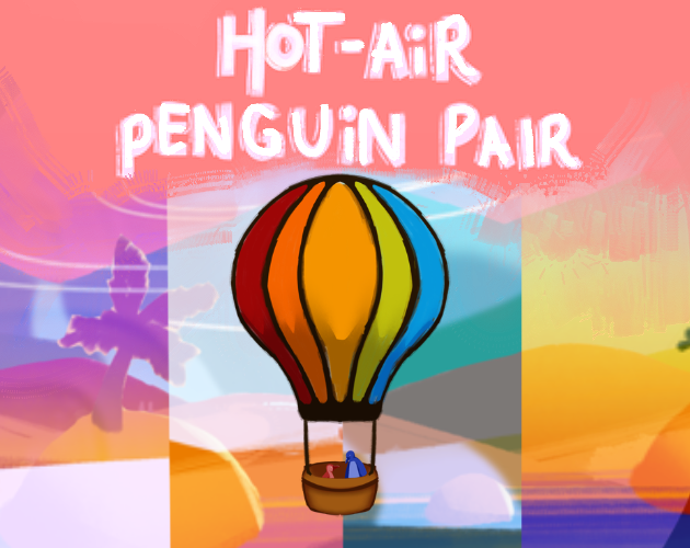 Hot-air Penguin Pair