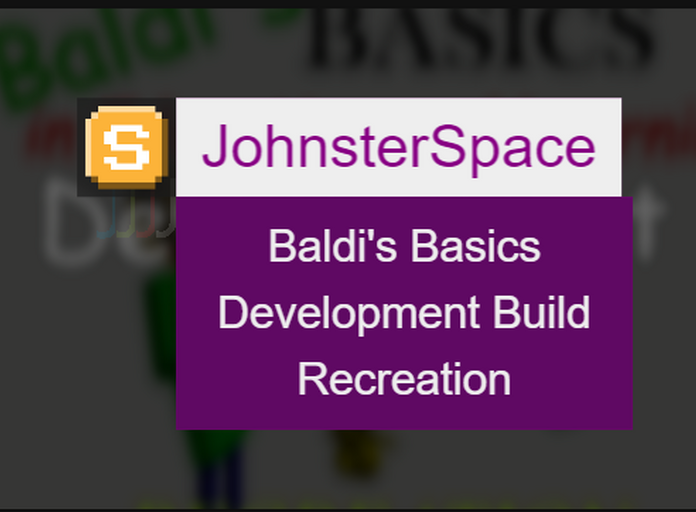 Baldi's Basics Development Build: Play Free Game Online