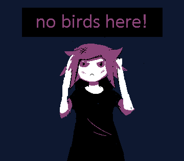 Cover image for No Birds Here!
