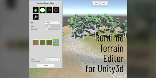 Cover image for Unity Runtime Terrain Editor
