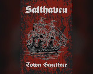 Salthaven Town Gazetteer   - A supplement for the Cairn adventure Salthaven 