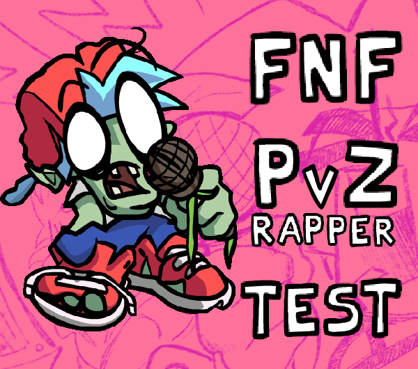 FNF Plant Vs Zombie Rapper Test by Bot Studio