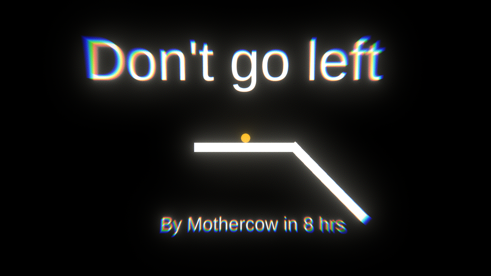 You left me go. Time left. don&#039;t go.