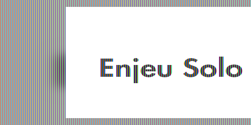 Cover image for Enjeu Solo