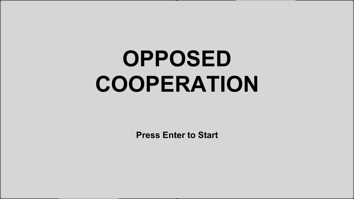 Opposed Game Example Opposed Cooperation by FrancoStanco