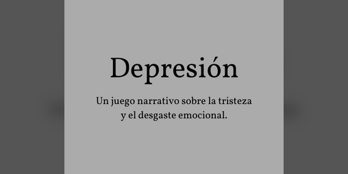 Cover image for Depresión