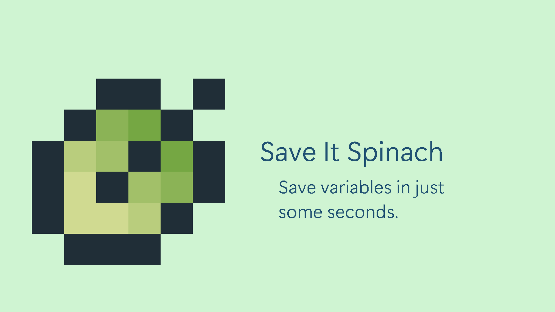Cover image for Save It Spinach
