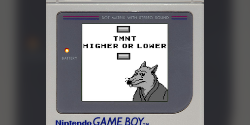 Cover image for TMNT Higher or Lower