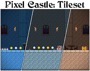 Free Castle 2D Game Assets 