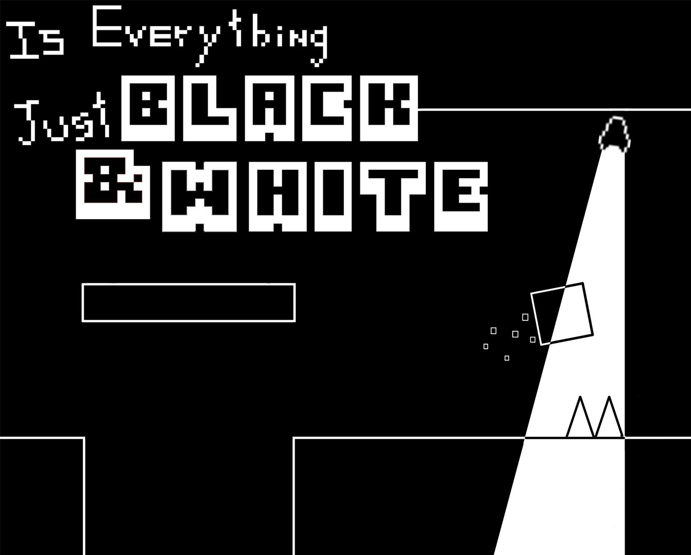 Cover image for Is everything just BLACK and WHITE