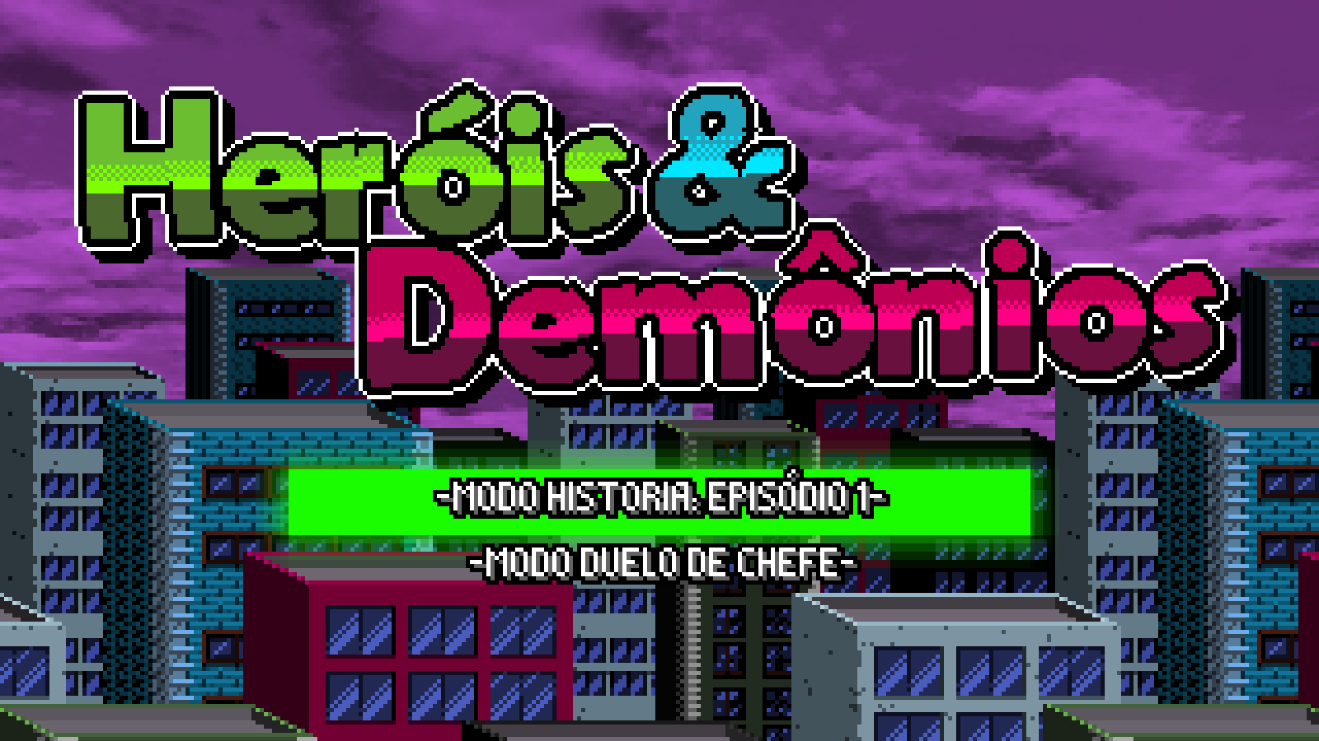 Cover image for Heróis & Demônios