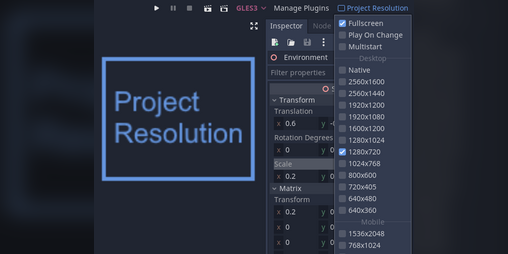 Cover image for Godot Plugin Project Resolution