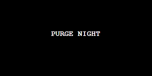 Cover image for PURGE NIGHT