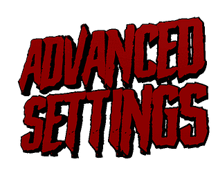 Advanced Settings