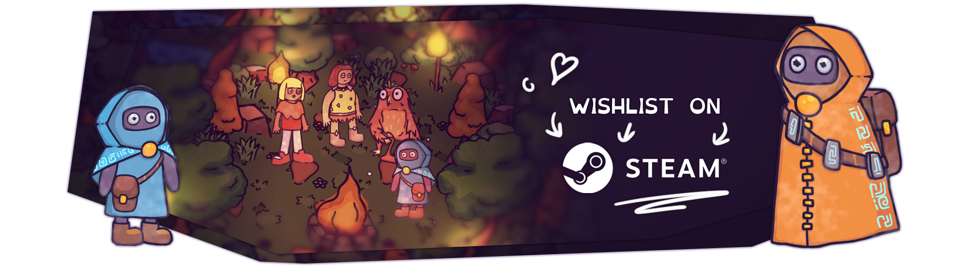 Wishlist Fireside und Steam