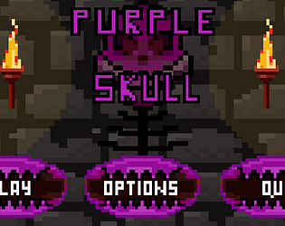 Purple Skull