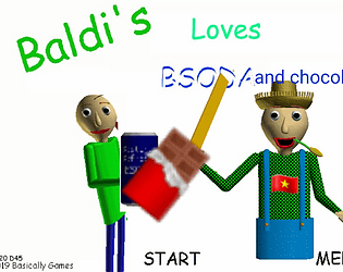Baldi's Basics Love Soda And Chocolate Android Mod