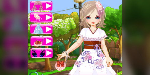 Cover image for Sweet Girl Mia Dress Up Game