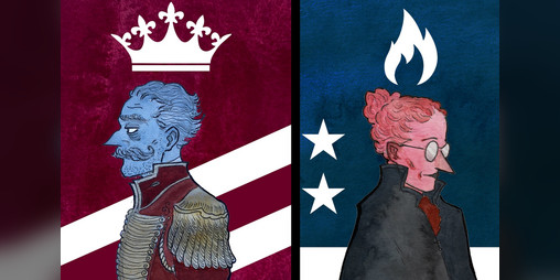 Cover image for The Last Night of Alexisgrad: A two-player piece of interactive fiction