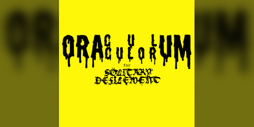 Cover image for Oraculum Oraculorum (for MÖRK BORG)