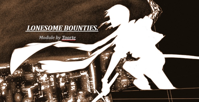 Cover image for [EN] LONESOME BOUNTIES : a Space Bounty Blues SOLO-hack
