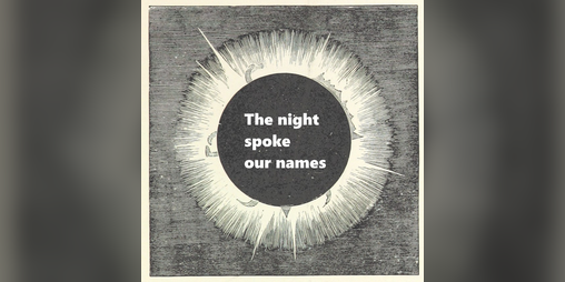 Cover image for The night spoke our names