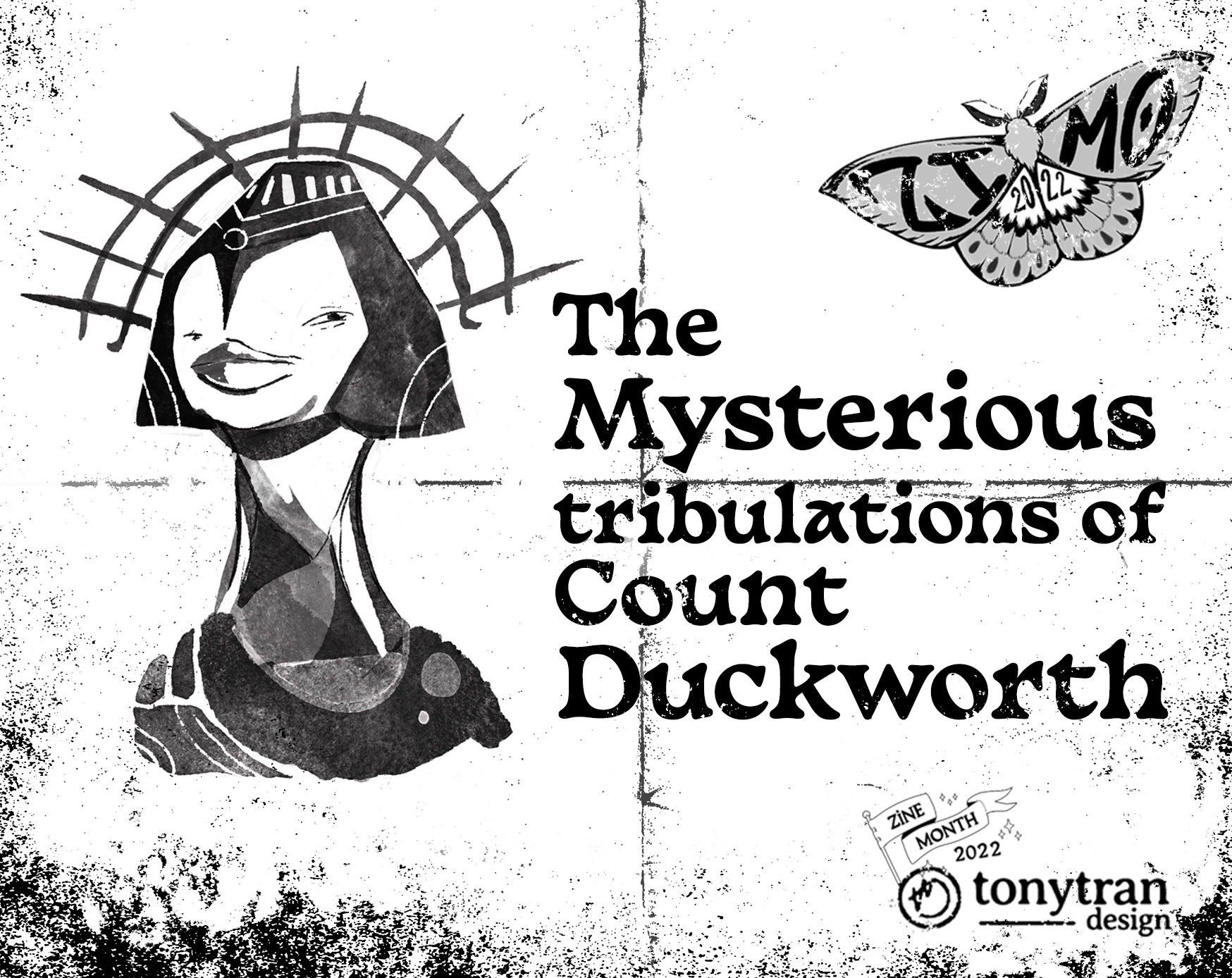 Cover image for The Mysterious tribulations of Count Duckworth (zine)
