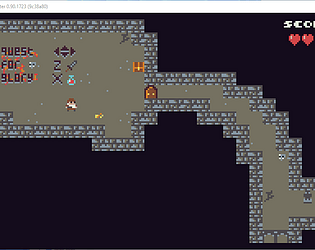 Quest demo from TIC-80 with music