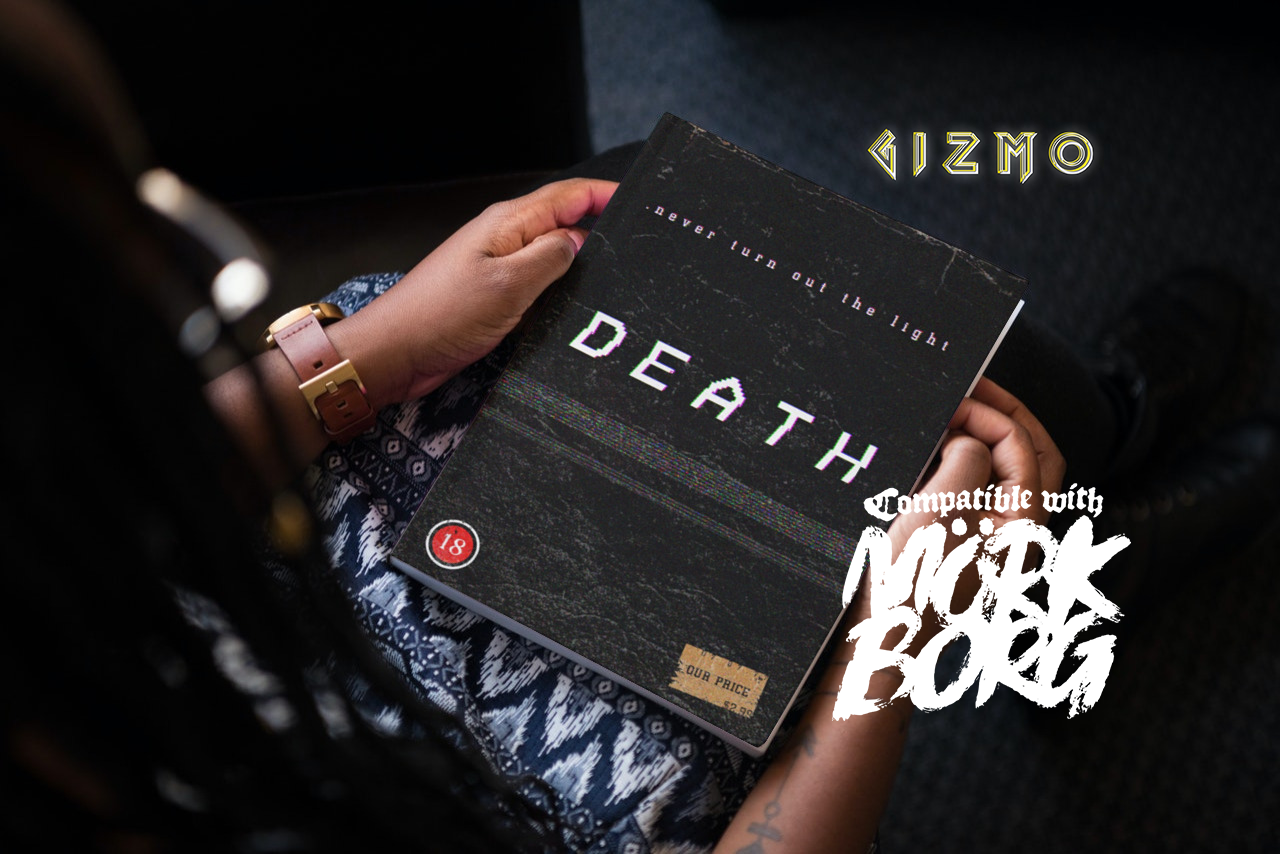 Cover image for Death - A Mork Borg horror house